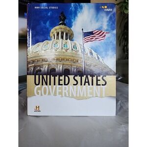 HMH Social Studies, United States Government, Teachers Edition - GOOD